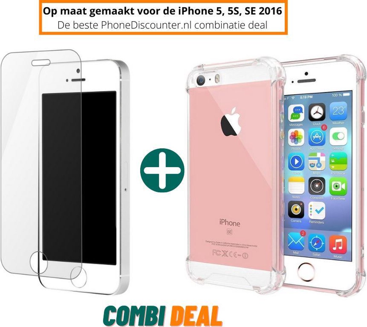 bol.com | iphone se 2016 anti shock hoes | iPhone SE 2016 A1723 ...