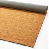 Kokosmat Strong Naturel/Bruin - Op Maat Gesneden - 100 x 275 cm Dikte 17 mm .