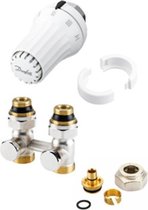 Danfoss RAE K onderblokset recht voor radiatoren met M30 insert