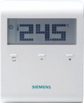 Siemens Ruimtethermostaat H10.6xB8.5xD2.15cm Wit