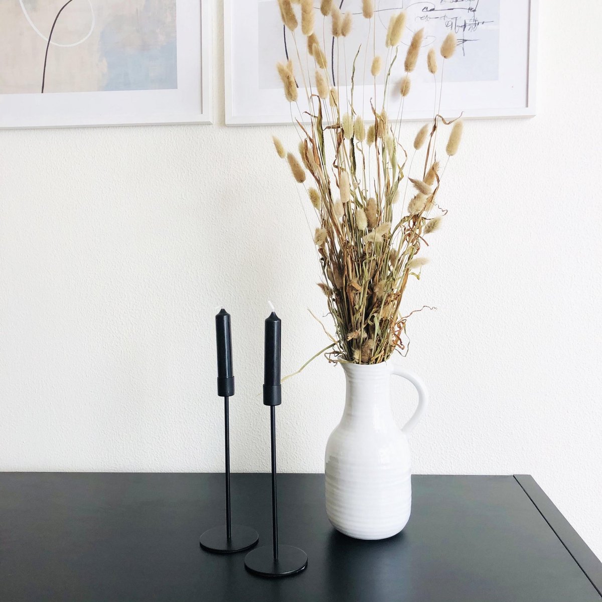 QUARKZMAN 60Pièces De Queues De Lapin Naturelles Fleurs