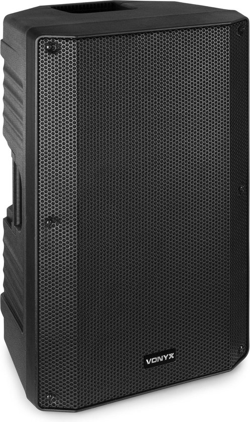 Actieve speaker - Vonyx VSA15 actieve speaker met ingebouwde bi-amplified versterker - 1000W - 15 - Vonyx