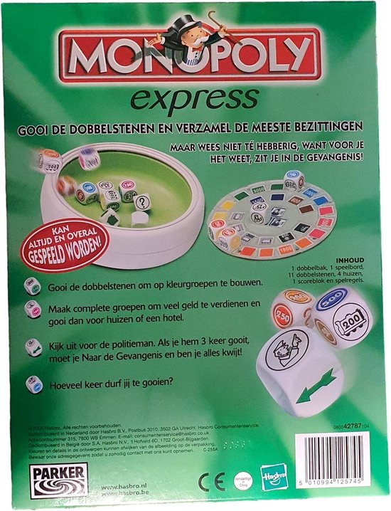 Afbeelding van het spel Monopoly Express