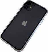 Apple iPhone 11 - Magnetische full body hoesje Jason wit - Geschikt voor