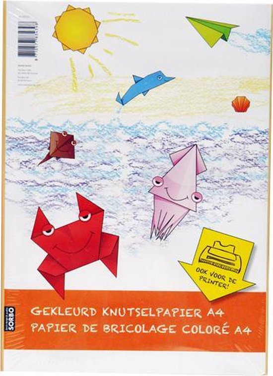 Glacé-,Sitspapier Goud 24x35cm 20vel - Papier en Karton - Vouwblaadjes