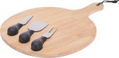 Kaasplank met 3 Kaasmesjes