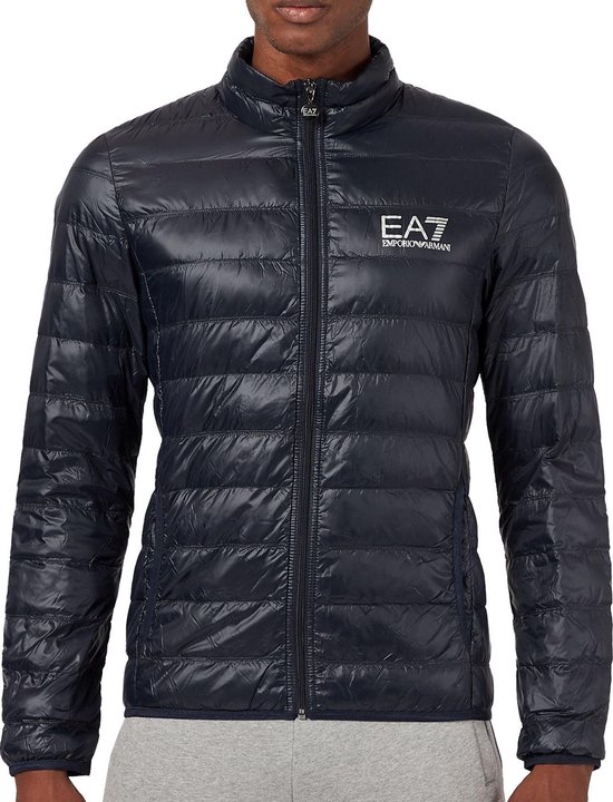 EA7 Down Jacket Heren Jas - Mannen - blauw