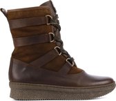 Mace Vrouwen Suède     Veterboots / Laarzen / Damesschoenen Glacier - Bruin - Maat 38