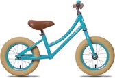 Rebel kids loopfiets daan 12 inch licht blauw / turkoise 6600804
