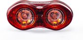 achterlicht Eyes USB led oplaadbaar zwart