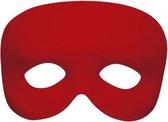 WIDMANN - Halfmasker rood voor volwassenen - Maskers > Half maskers