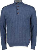 Jac Hensen Polo - Modern Fit - Blauw - XL
