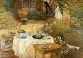 Claude Monet - Le Déjeuner Kunstdruk 29,7x21cm