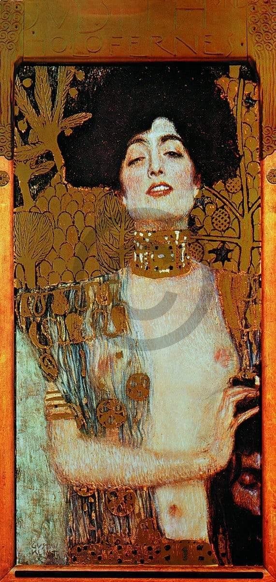 PGM Kunstdruk Gustav Klimt - Judith I 41x86cm Divers