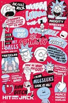 GBeye Rick and Morty Quotes  Poster - 61x91,5cm