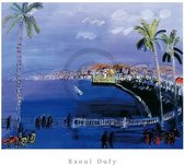 Raoul Dufy - Baie de Anges, Nice Kunstdruk 50x40cm