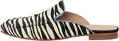 KUNOKA Barbara zebra - Sneakers Dames - maat 38 - Wit Zwart Blauw