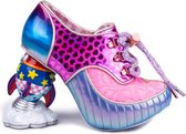 Irregular Choice Space Race Rocket 60's Pumps Roze