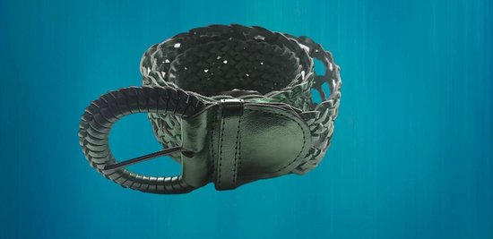 Dames riem - Heupriem - 110 cm - Plastic riem - Groene riem - 6 cm ...