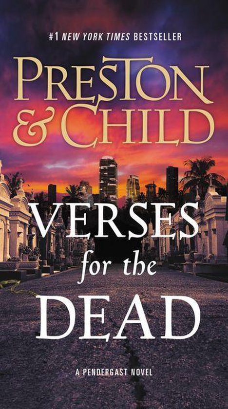Agent Pendergast Series 18 - Verses for the Dead - cover