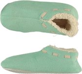 Mintgroene Spaanse pantoffels/sloffen voor jongens/meisjes - Huissloffen  voor kinderen | bol.com