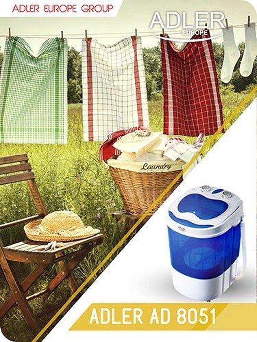 Mini Wasmachine met Centrifuge | Studentenkamer, Vakantie, Camping, op Reis,... | bol.com