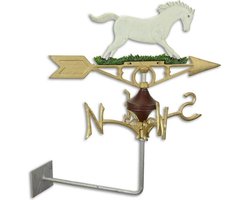 Windwijzer - Gietijzeren Windwijzer - Paard - 56 cm hoog