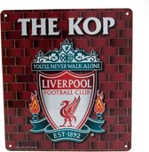 Liverpool FC The Kop Sign (Rouge)