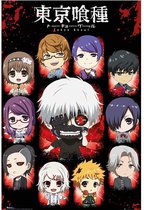 GBeye Tokyo Ghoul Chibi Characters  Poster - 61x91,5cm