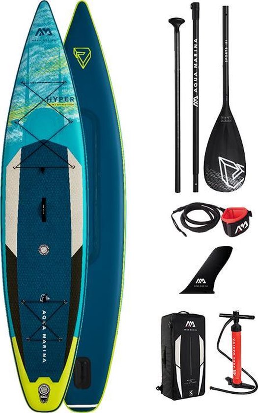 Aqua Marina - Hyper - 12'6 - 2021 - SUP Board - Opblaasbaar Supboard - Inflatable