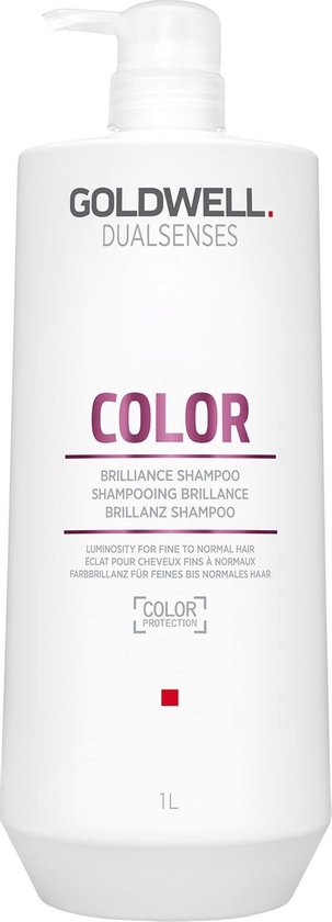 Goldwell Dualsenses Color Brilliance Shampoo – 1000ml – Normale shampoo vrouwen – Voor Alle haartypes