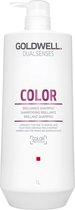 Goldwell Dualsenses Color Brilliance Shampoo - 1000ml - Normale shampoo vrouwen - Voor Alle haartypes