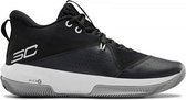 Under Armour SC 3ZER0 IV - Zwart / Wit - maat 42