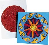 Mega mandala stempel ster