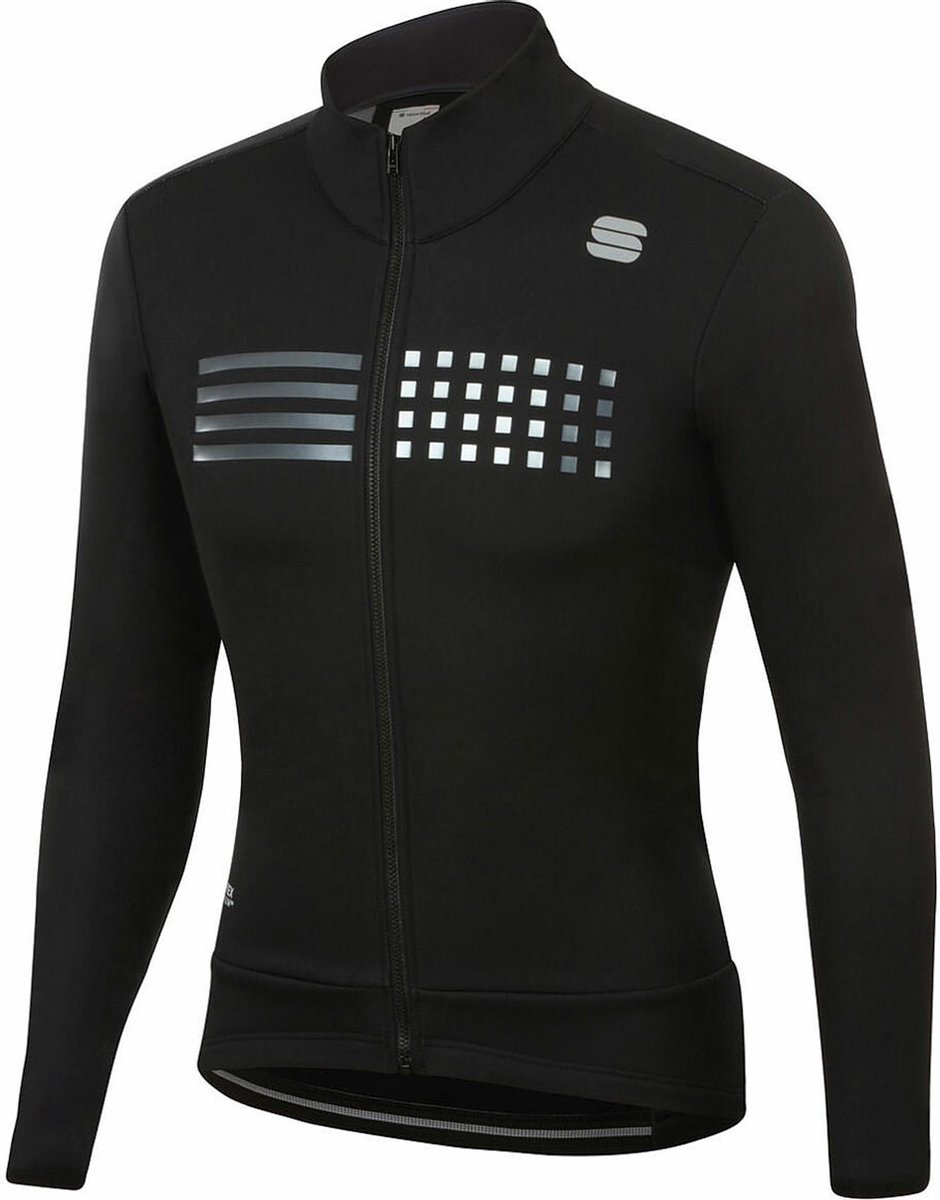 Sportful Fietsjack Heren Zwart - TEMPO JACKET BLACK - L