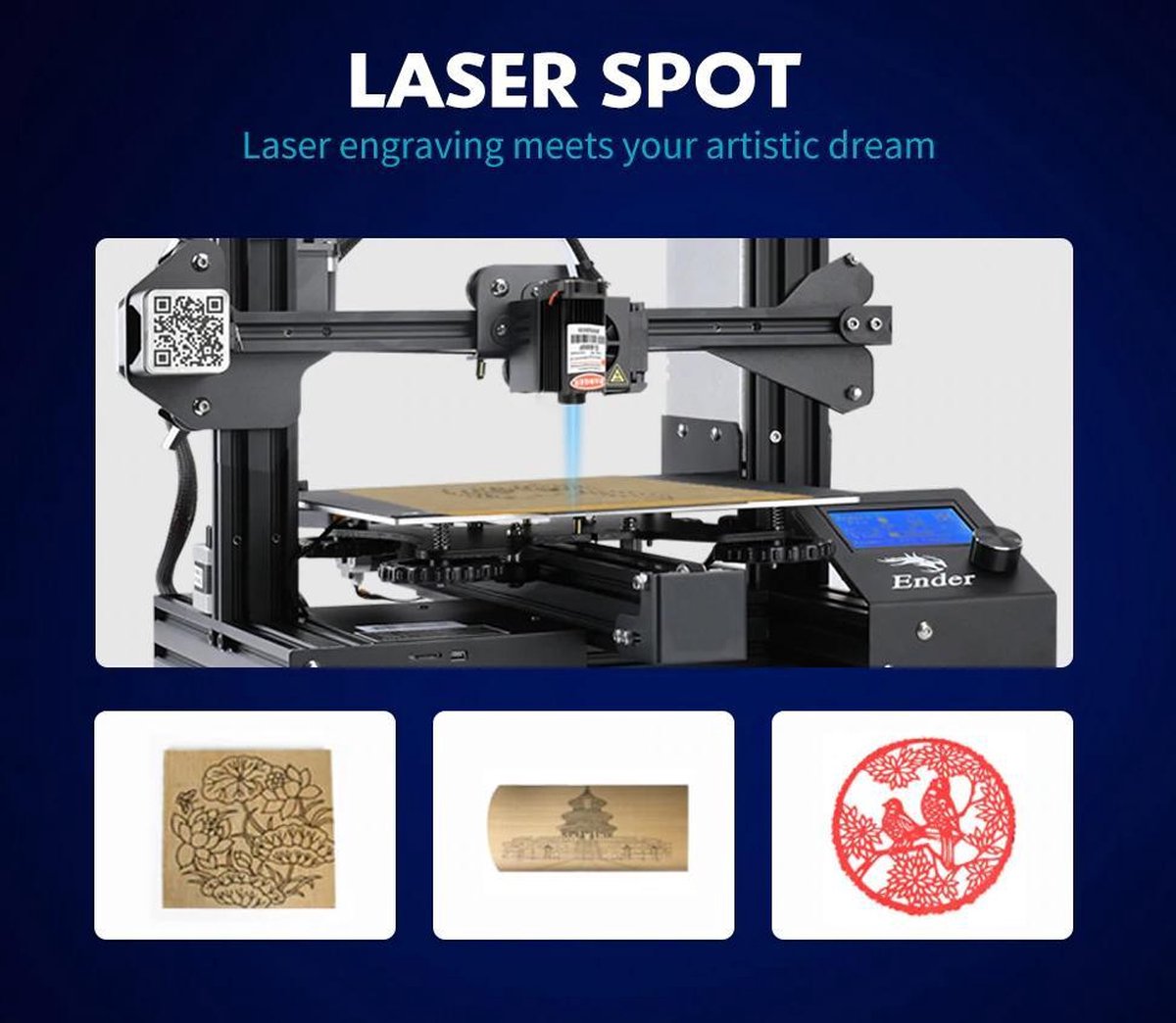 Creality Laser Engraving Starter Kit by AlphaHouse laser graveren kit