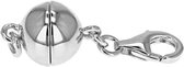 Quick click magneetsluiting zilver