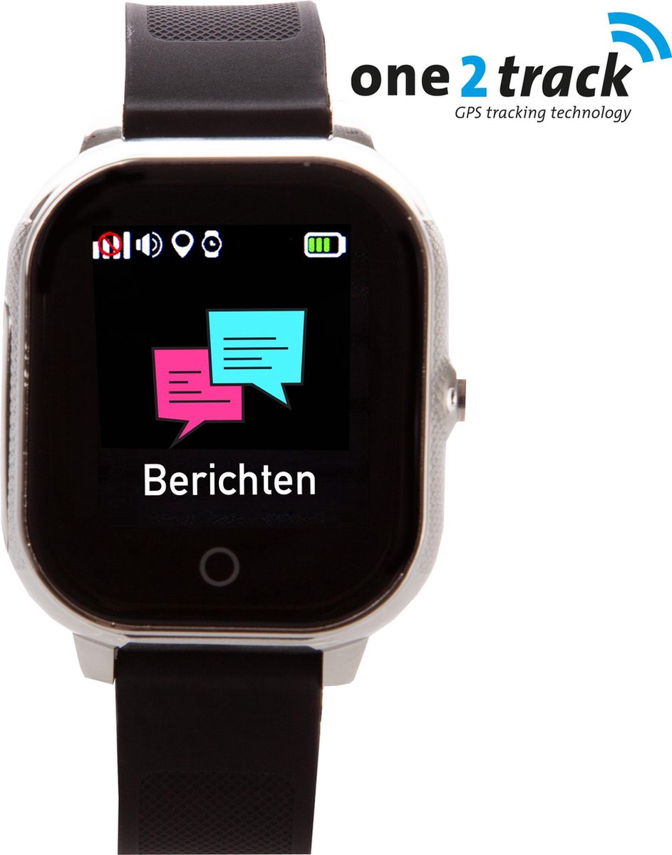 One2track Connect Go GPS tracker telefoonhorloge kinderen