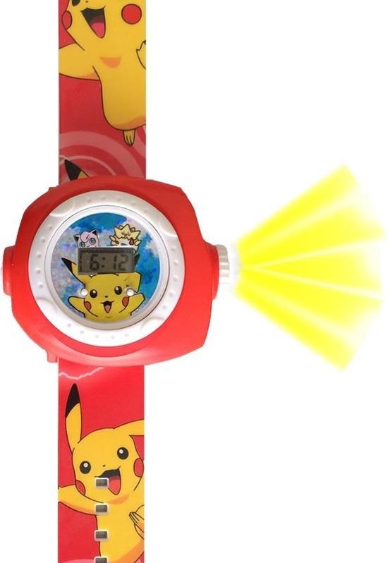 Montre Pokémon avec fonction de projection, Pikachu