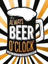 Cadeauboeken  -   It's always beer o'clock - cadeauboek