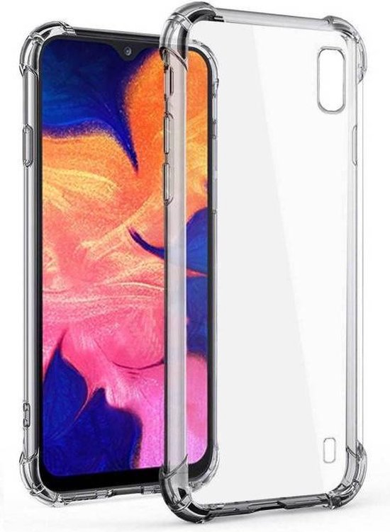 lineair Vechter vonnis Samsung A10 Hoesje - Samsung Galaxy A10 Hoesje shock proof case transparant  cover -... | bol.com