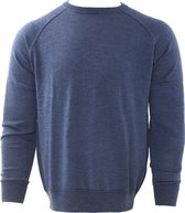 TRESANTI Pullover - Merino wollen pullover -Blauwe pullover