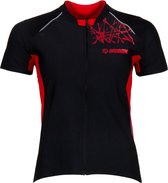 Onda Tejo SS  Fietsshirt - Maat S  - Vrouwen - zwart/rood