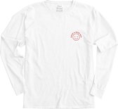 Have A Nice Day - Unisex White Longsleeve - Dad Brand - Maat L
