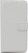 iPhone 12 Mini Hoesje Wit - Portemonnee Book Case - Kaarthouder & Magneetlipje