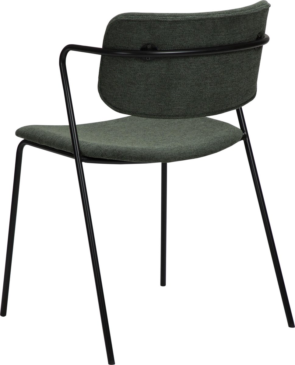 Danform Zed eetkamerstoel groen.