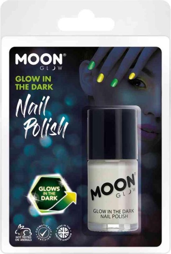 Moon Glow In The Dark Nail Polish M42108 Costume Make Up main image 1
