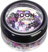 Moon Creations - Moon Glitter - Mystic Chunky Glitter - Fairytale Glitter Make-up - Multicolours