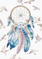 Borduurpakket Dreamcatcher Make Your Dreams Come True - LETI STITCH powered by LUCA-S