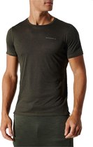 Superdry Active  Sportshirt - Maat XXL  - Mannen - donker groen